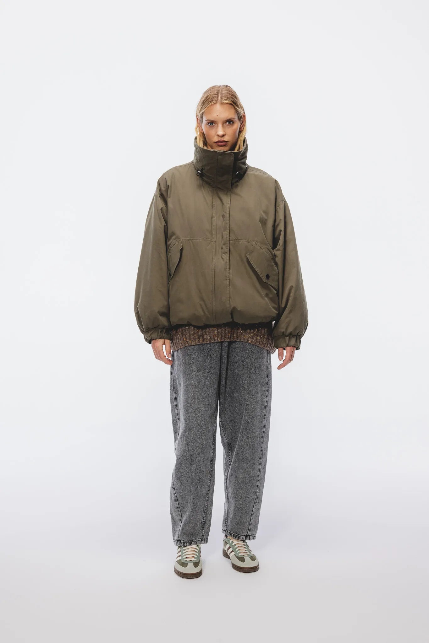 Kurtka puchowa Teona Khaki