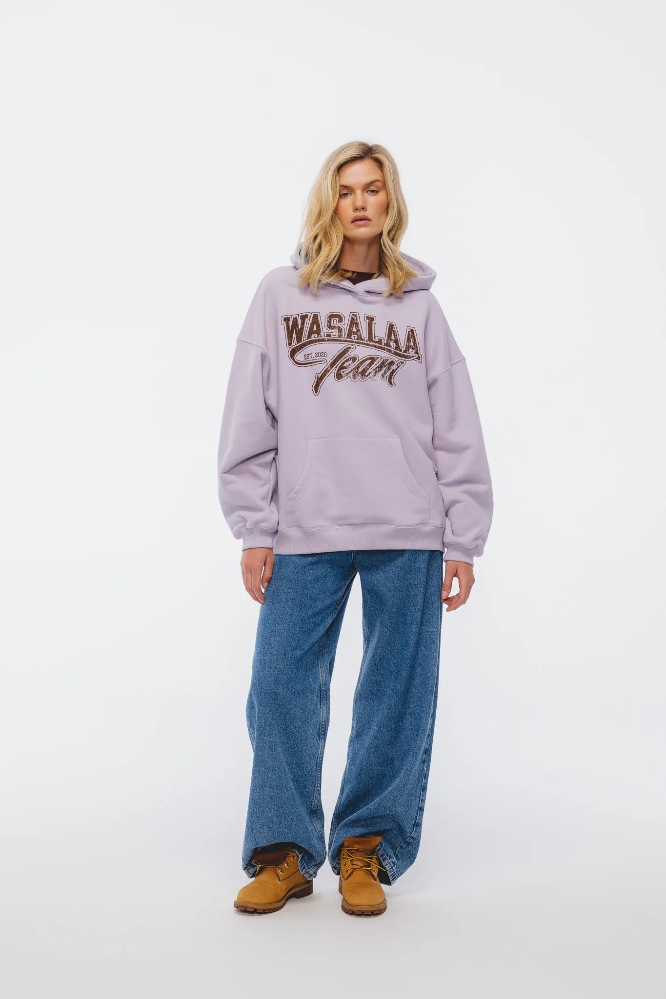 Bluza Kamelia Print Lawendowy