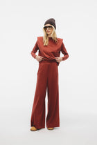 Spodnie Jaśmina Ceglasty