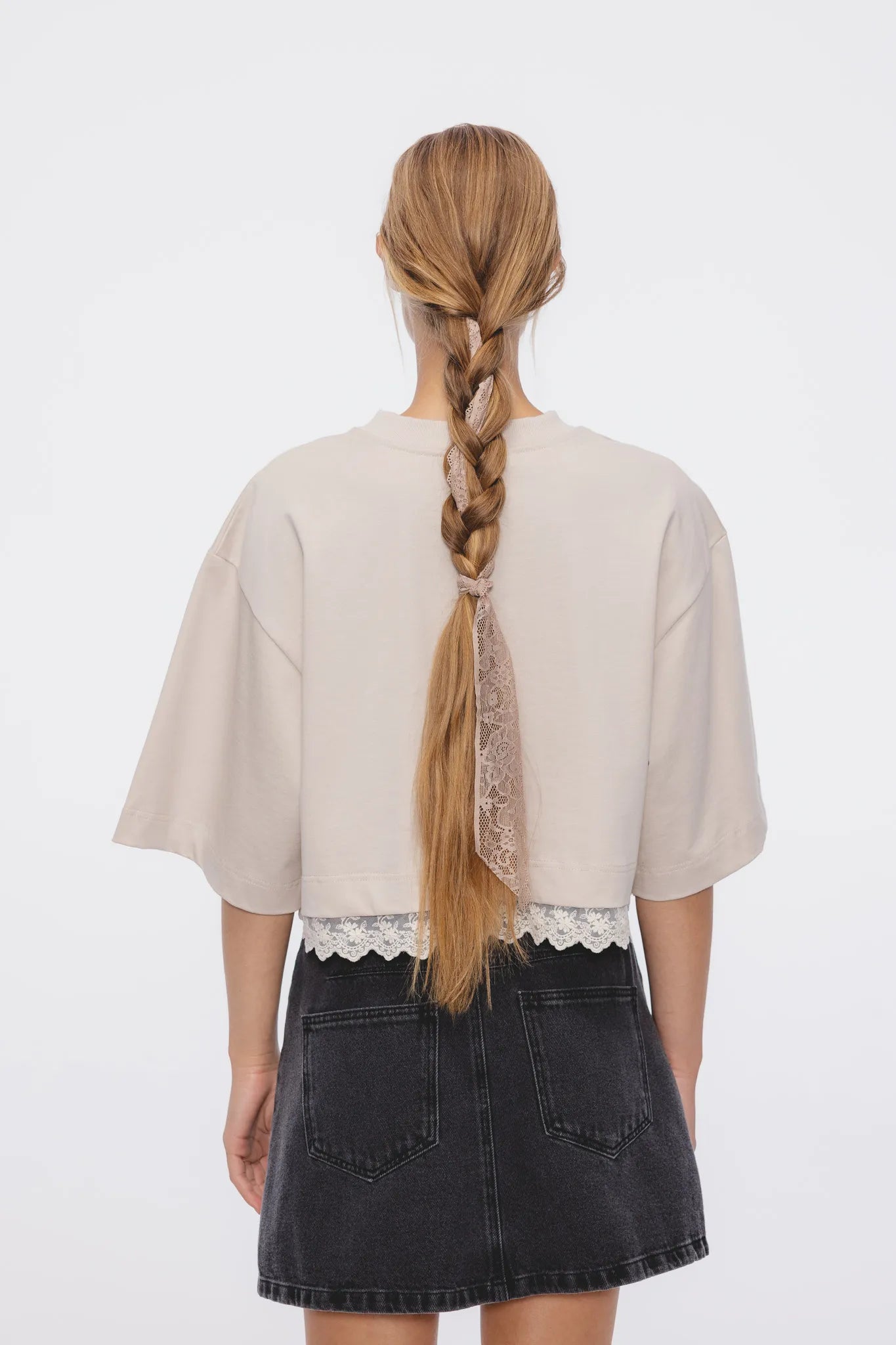 T-shirt Witolda Beżowy