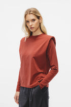 Longsleeve Honia Ceglasty