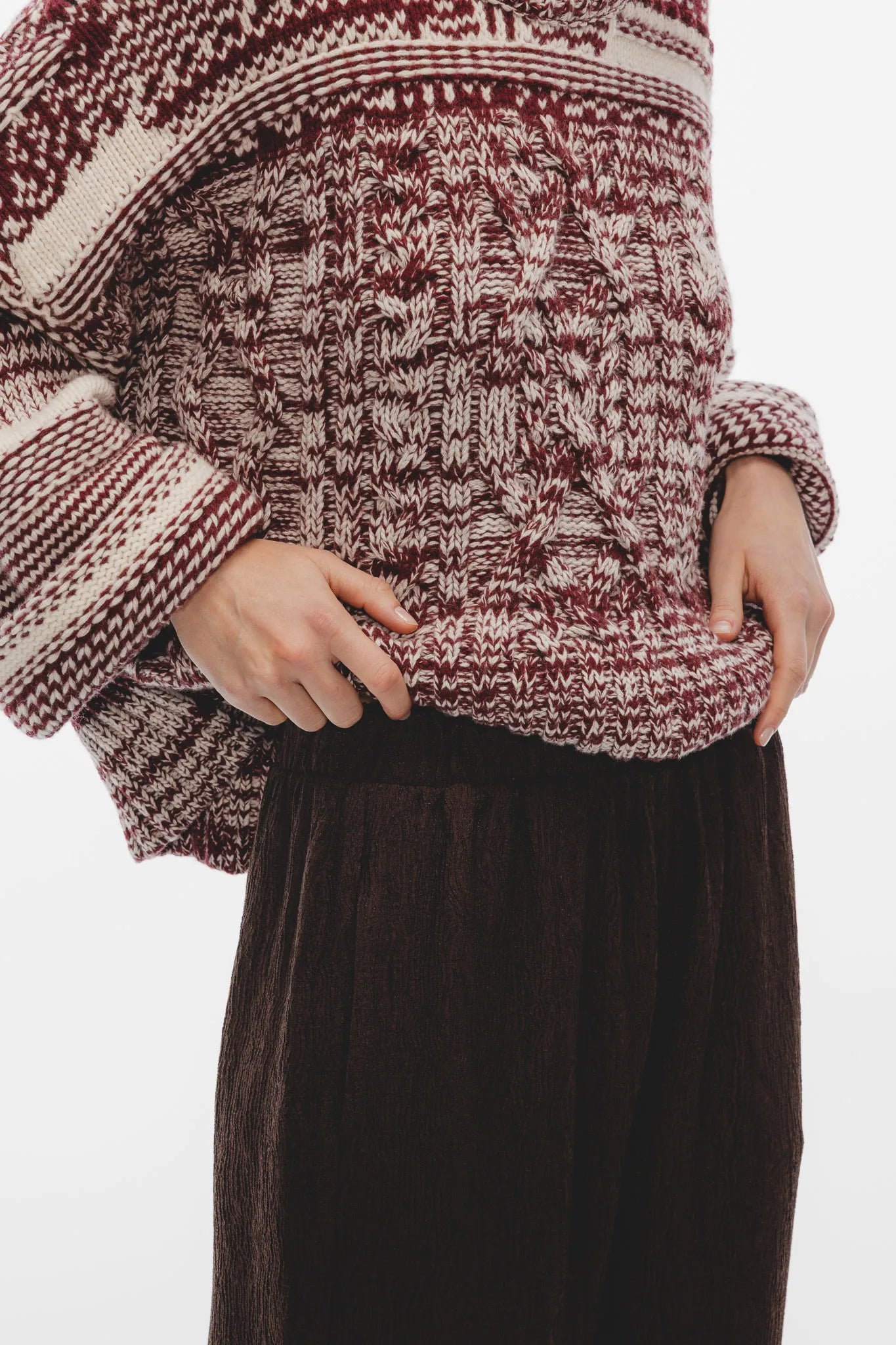 Spodnie Sawa Czekoladowy