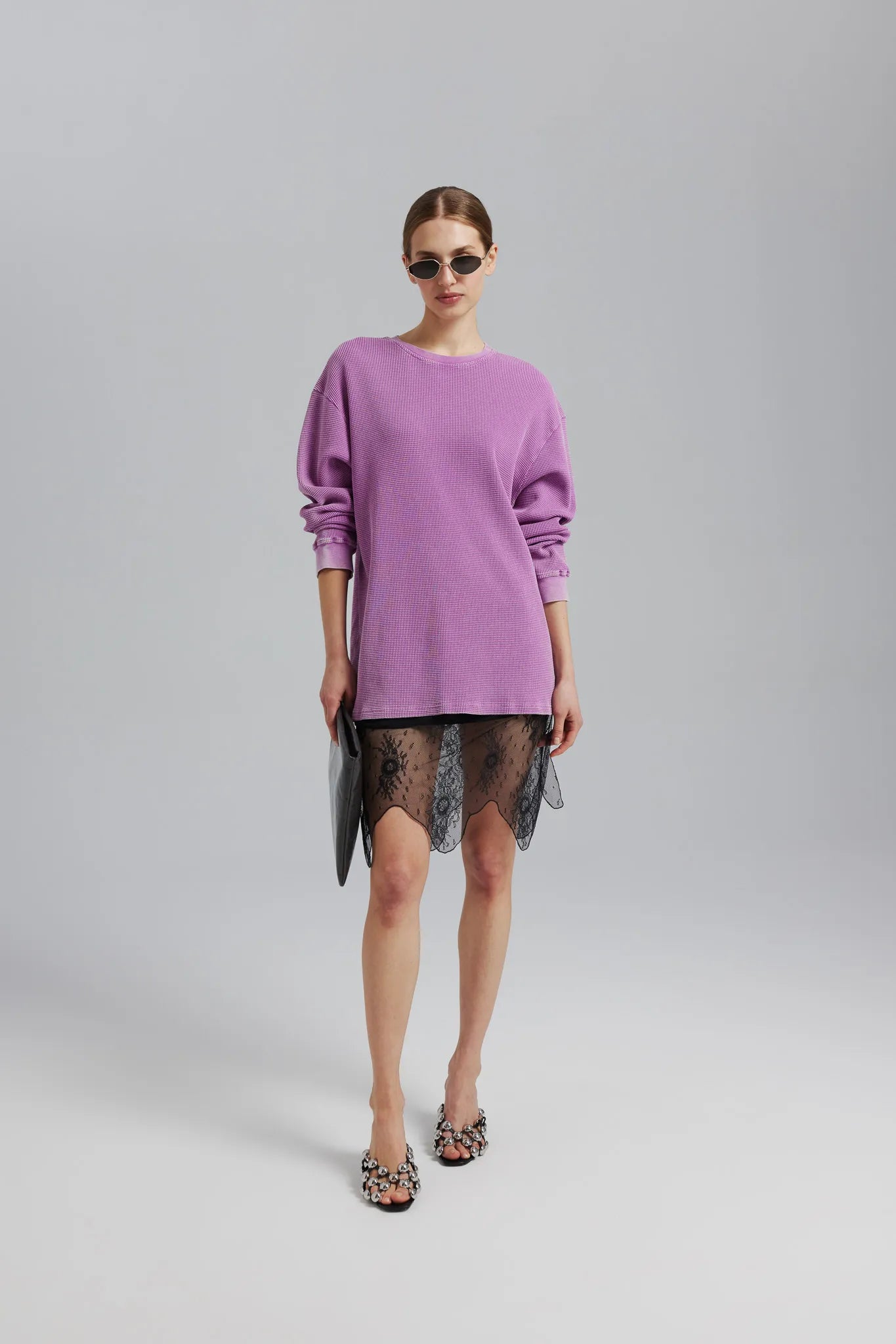 Spódnica Milena Ciemny Grafit