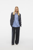 Koszula Aga Granatowy-Biały