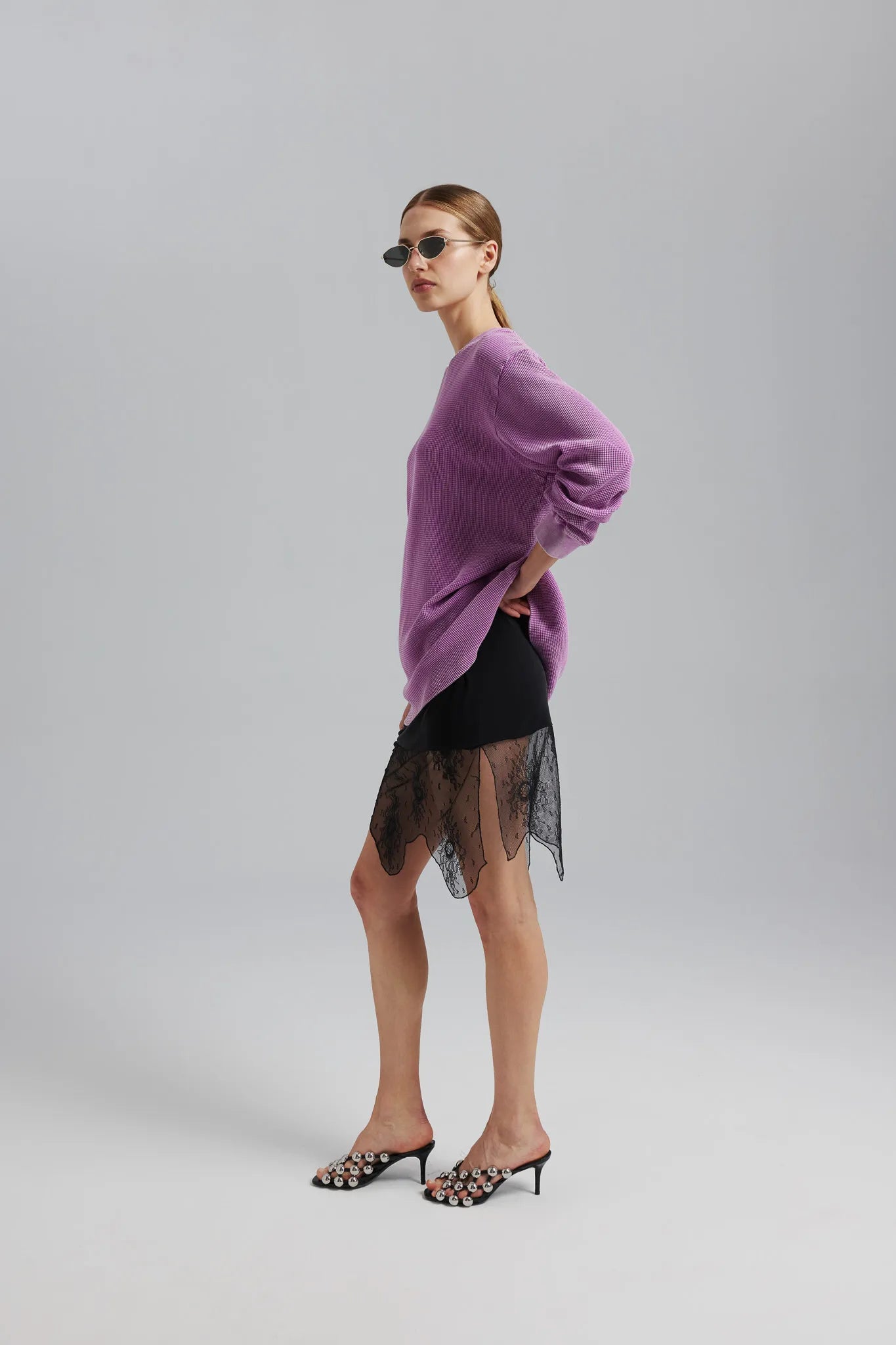 Spódnica Milena Ciemny Grafit