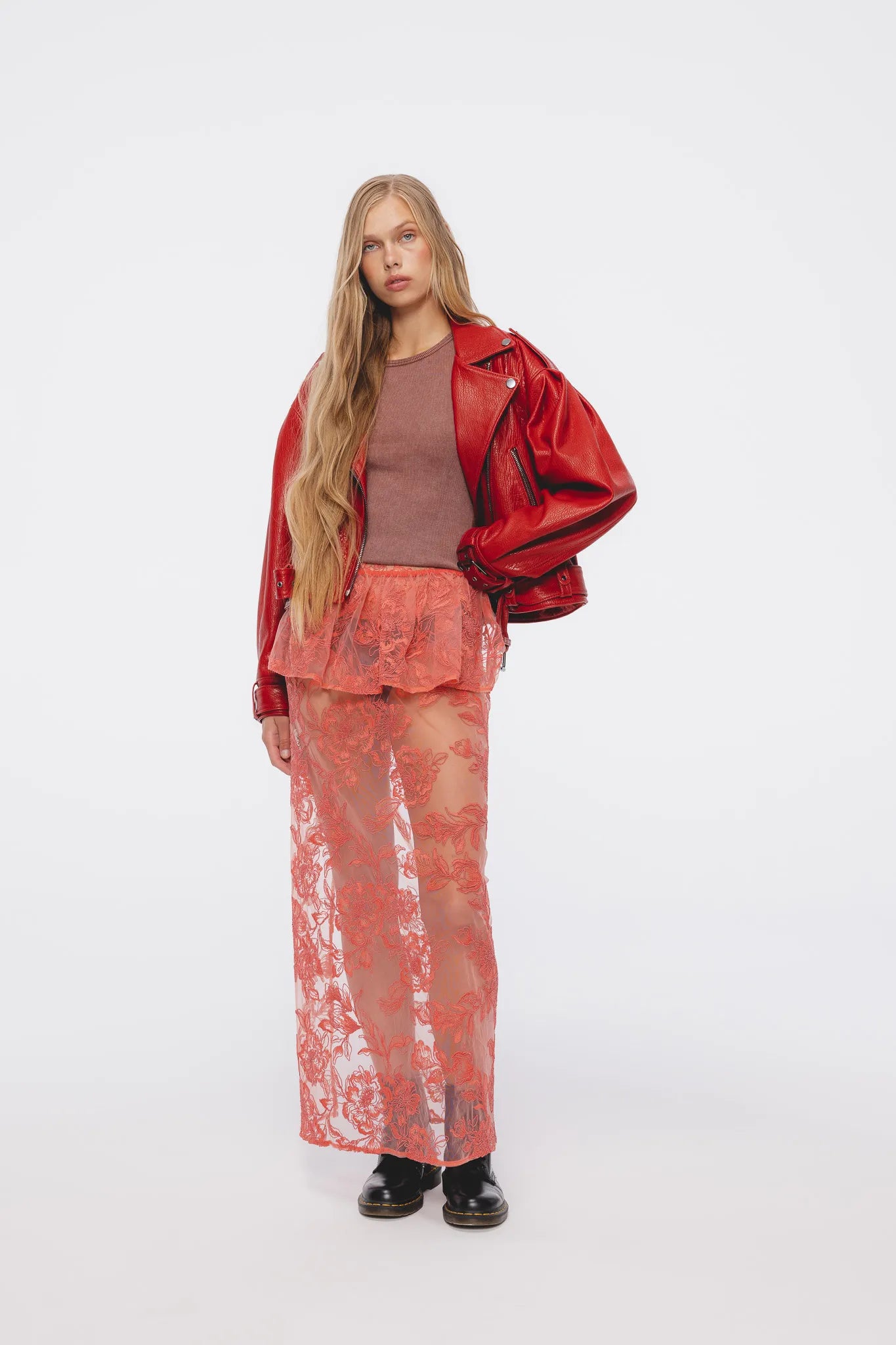 Spódnica Lottie Koralowy