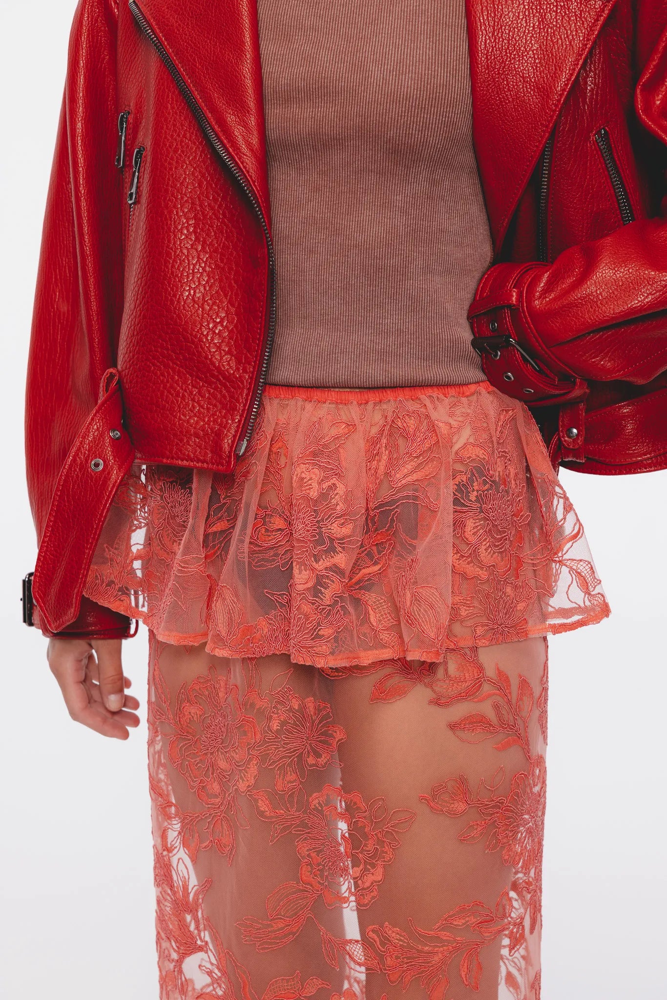 Baskinka Lota Koralowy