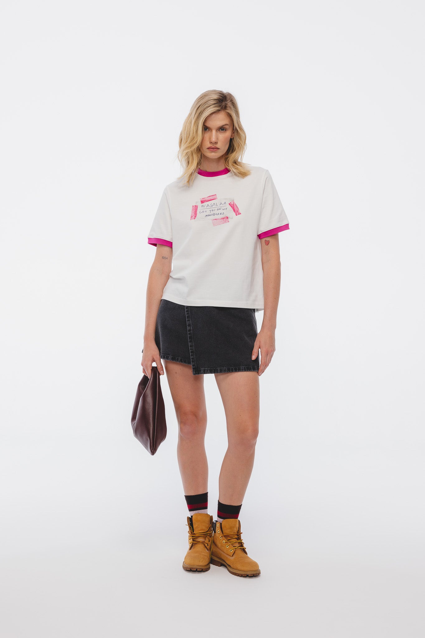 T-shirt Dylan Print Off-White-Liczi