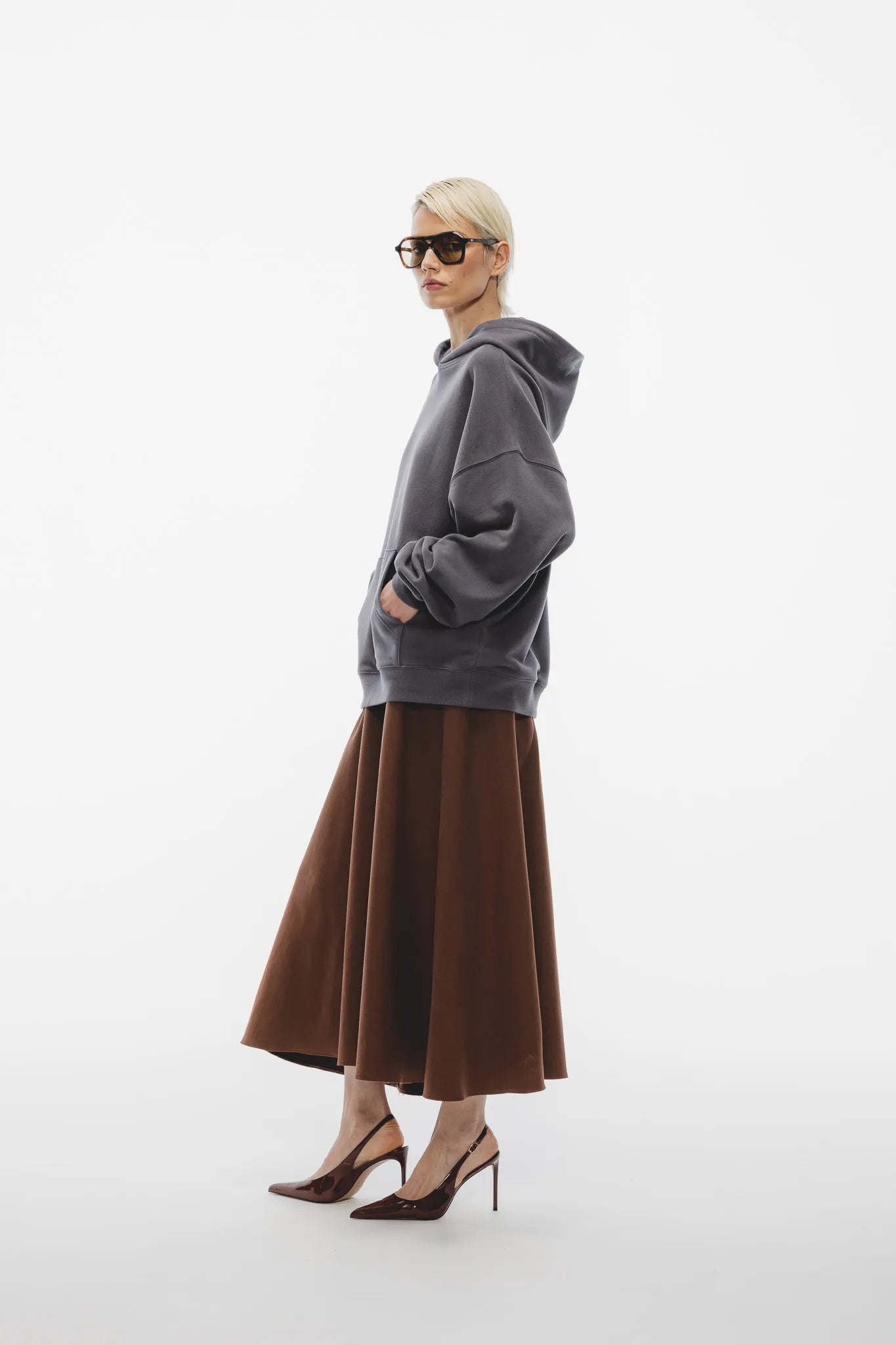 Bluza Kamelia Stalowy Grafit