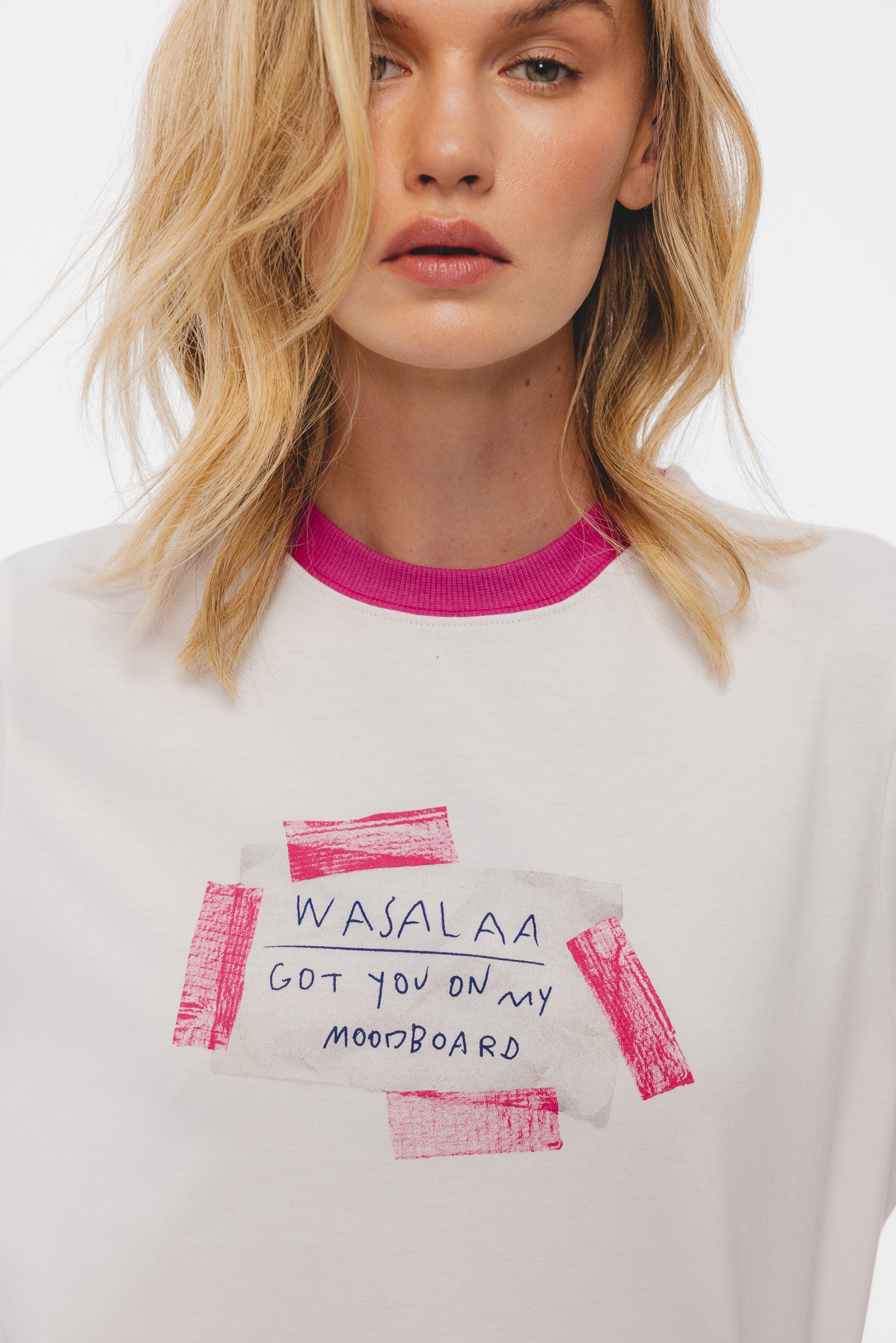 T-shirt Dylan Print Off-White-Liczi