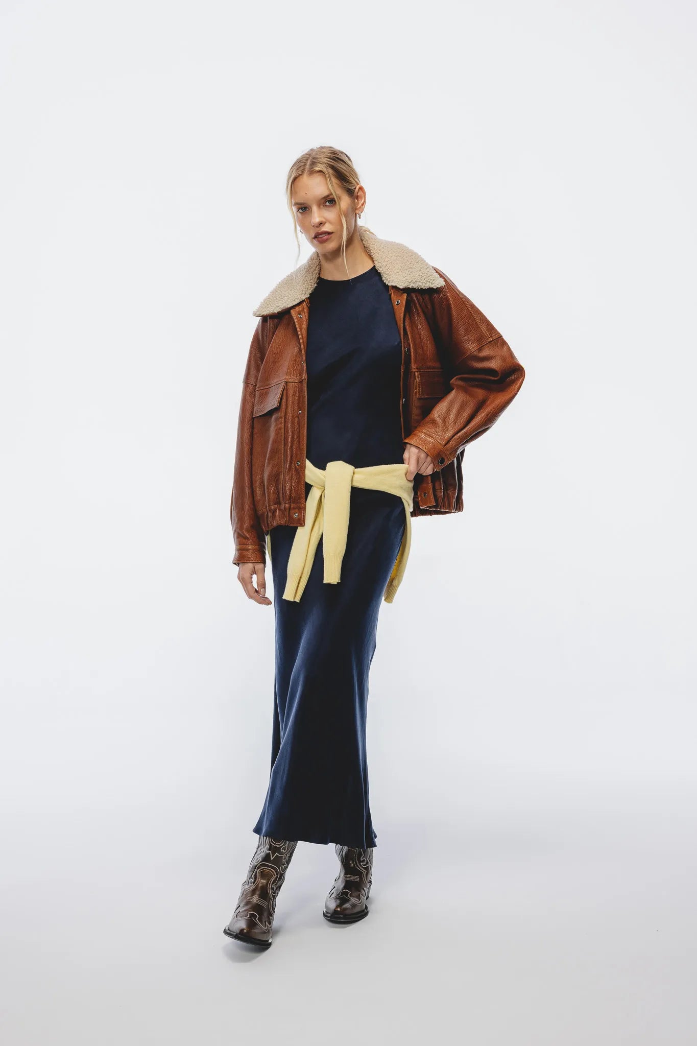 Sukienka Sarah Granatowy