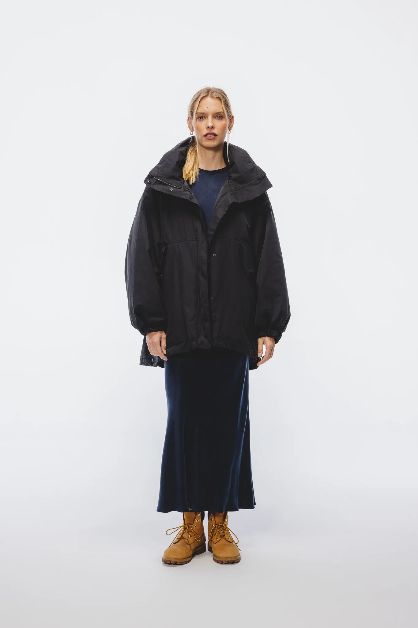 Kurtka puchowa Teona Czarny