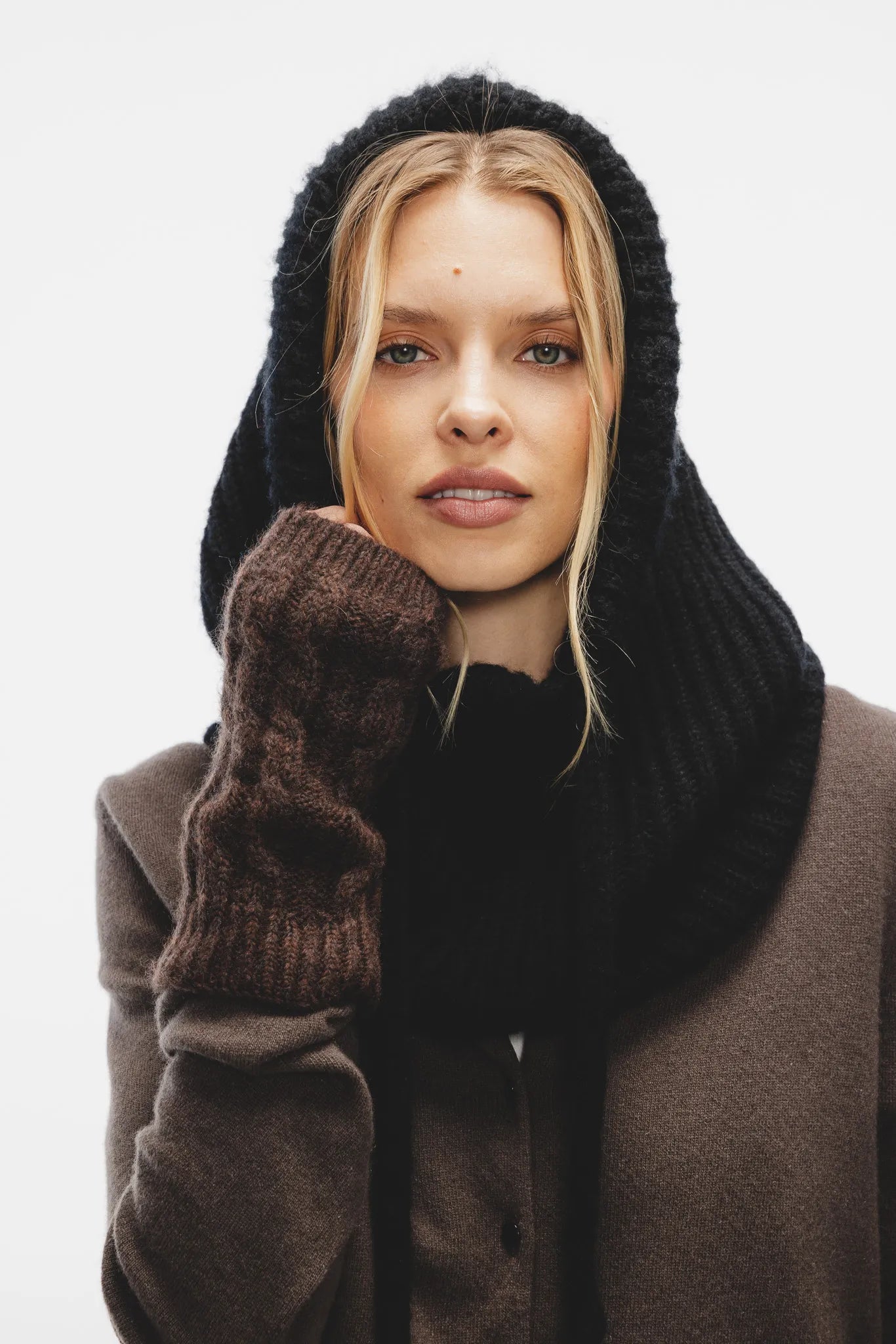 Rękawiczki Lizzie Czekoladowy