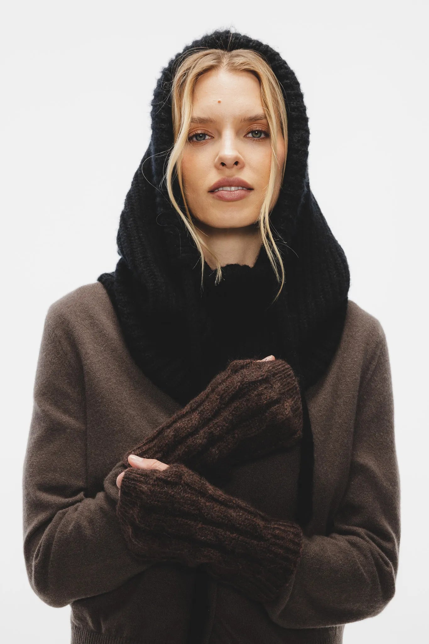 Rękawiczki Lizzie Czekoladowy