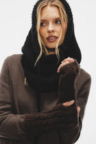 Rękawiczki Lizzie Czekoladowy