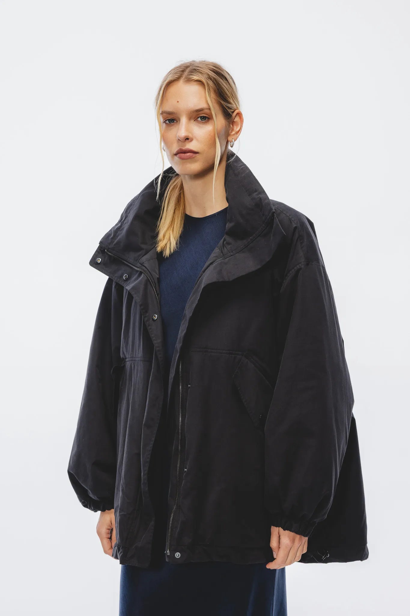 Kurtka puchowa Teona Czarny