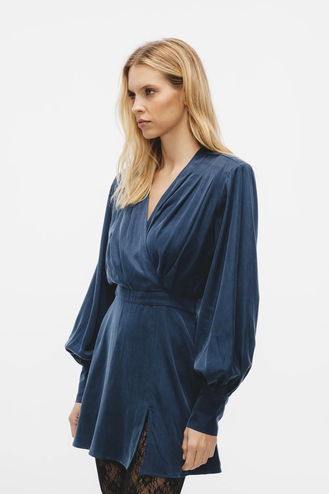 Sukienka Nelly Morski Granat