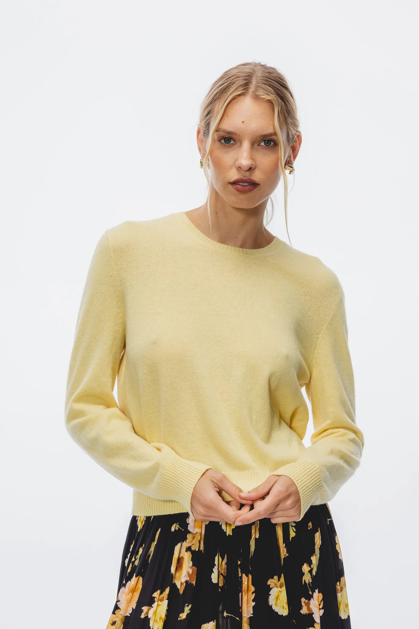 Sweter Ama Cytrynowy