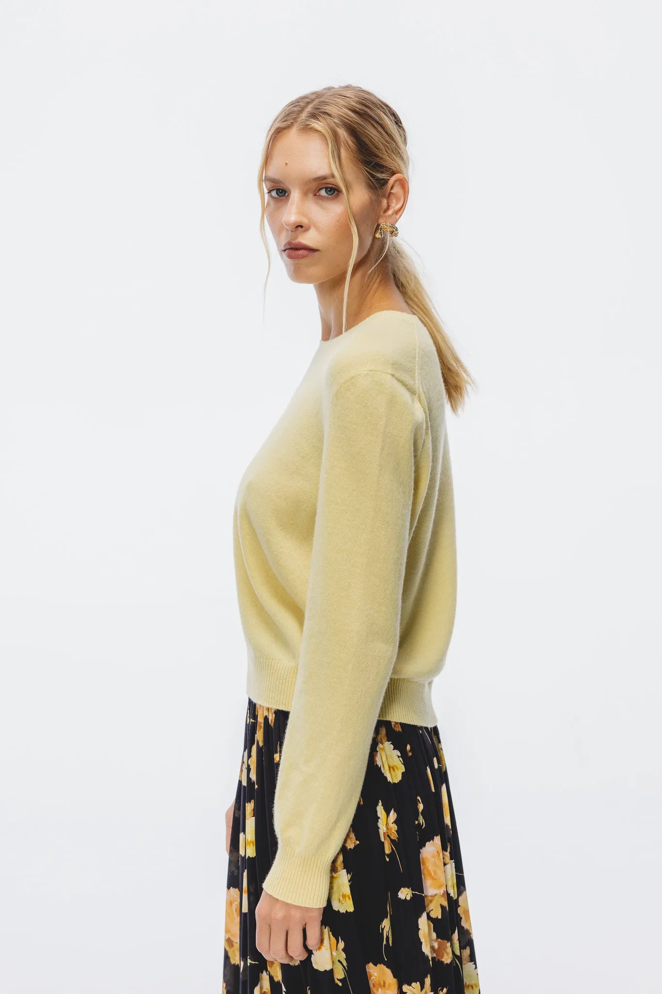 Sweter Ama Cytrynowy