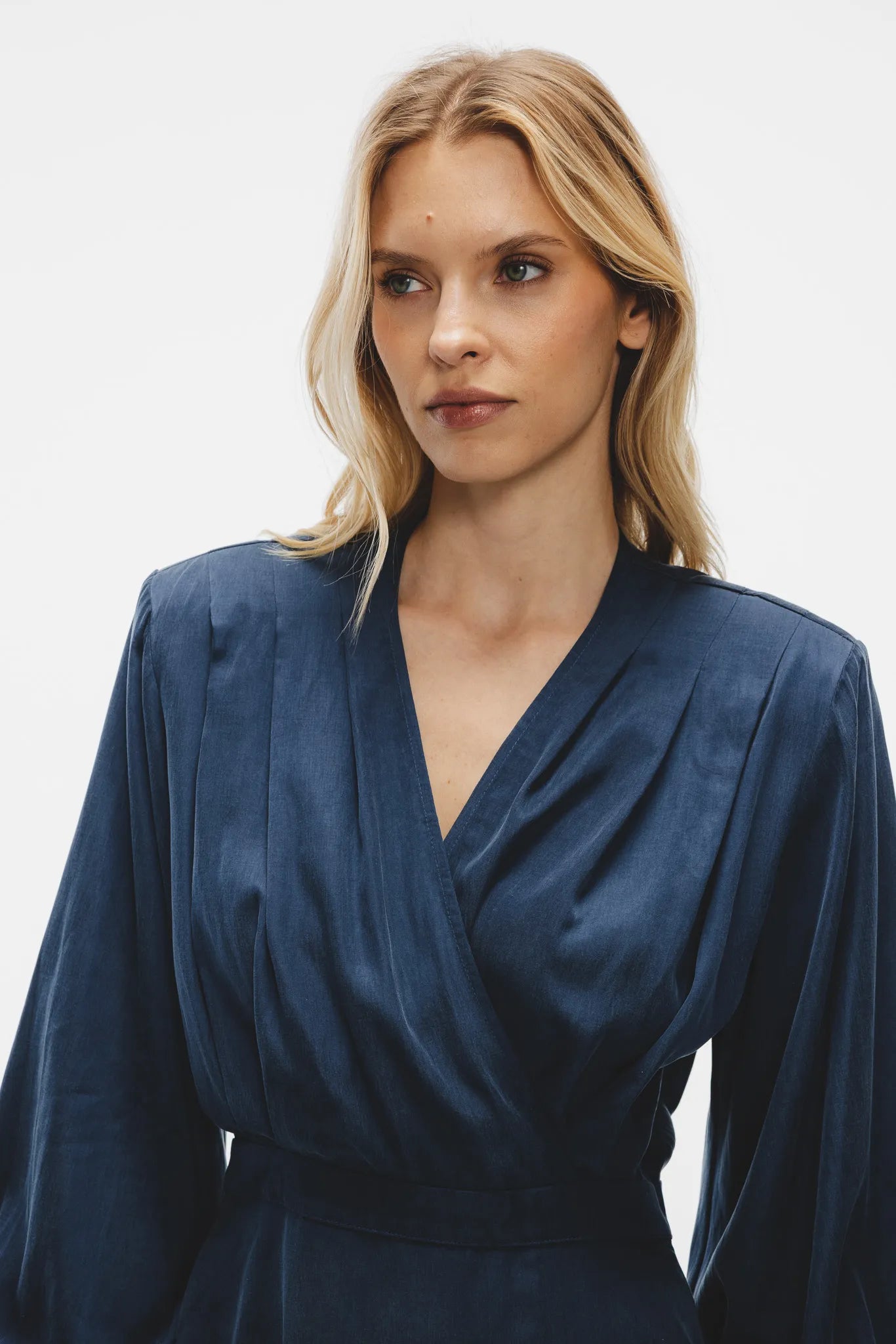 Sukienka Nelly Morski Granat