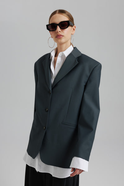 Marynarka Margot Stalowy