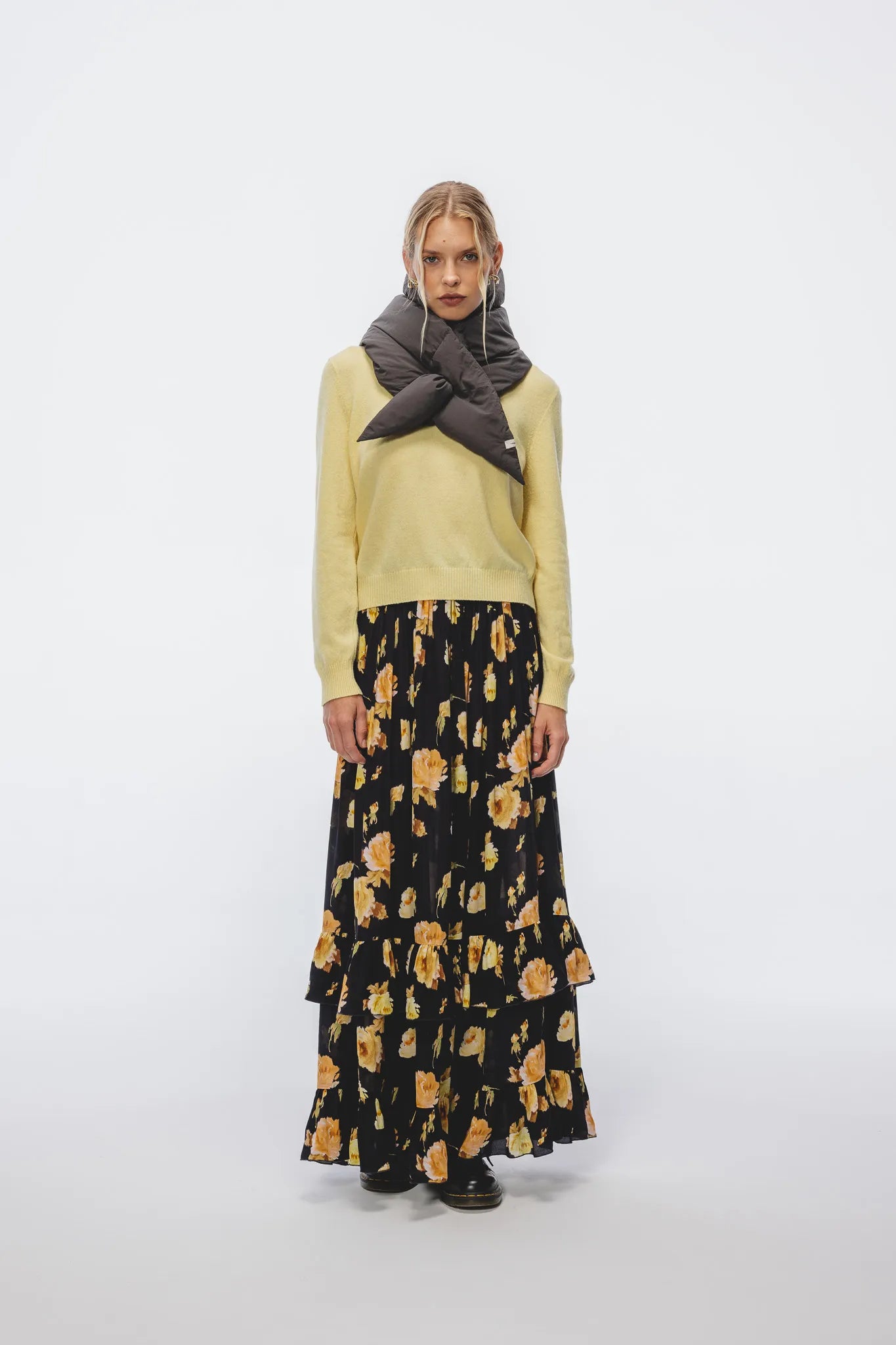 Sweter Ama Cytrynowy