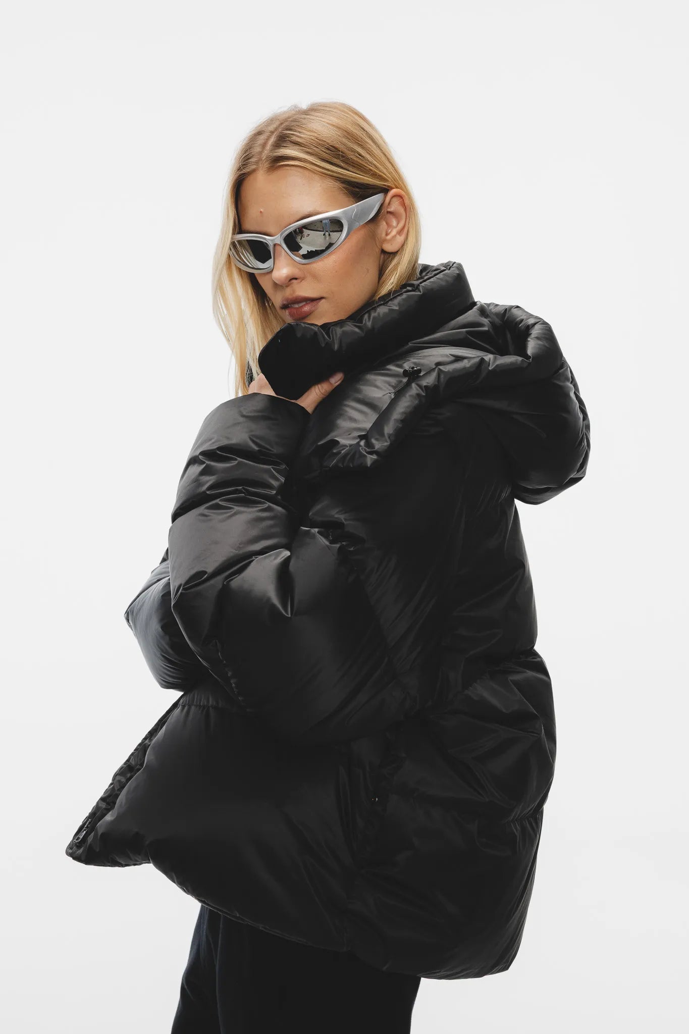 Kurtka puchowa Gryzelda Czarny