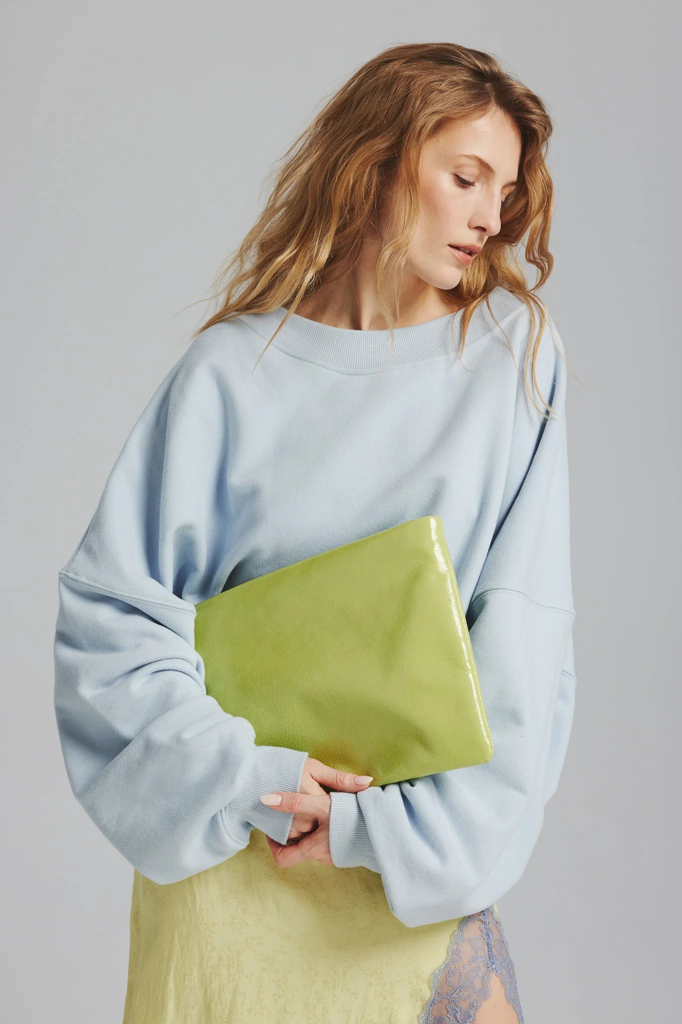 Torebka Lydia Naplak Limonkowy