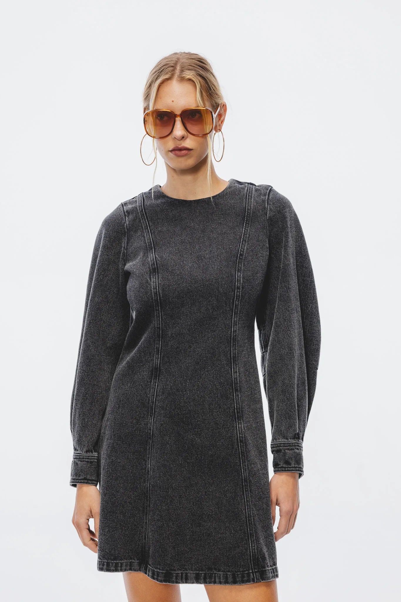 Sukienka Alia denim Szary