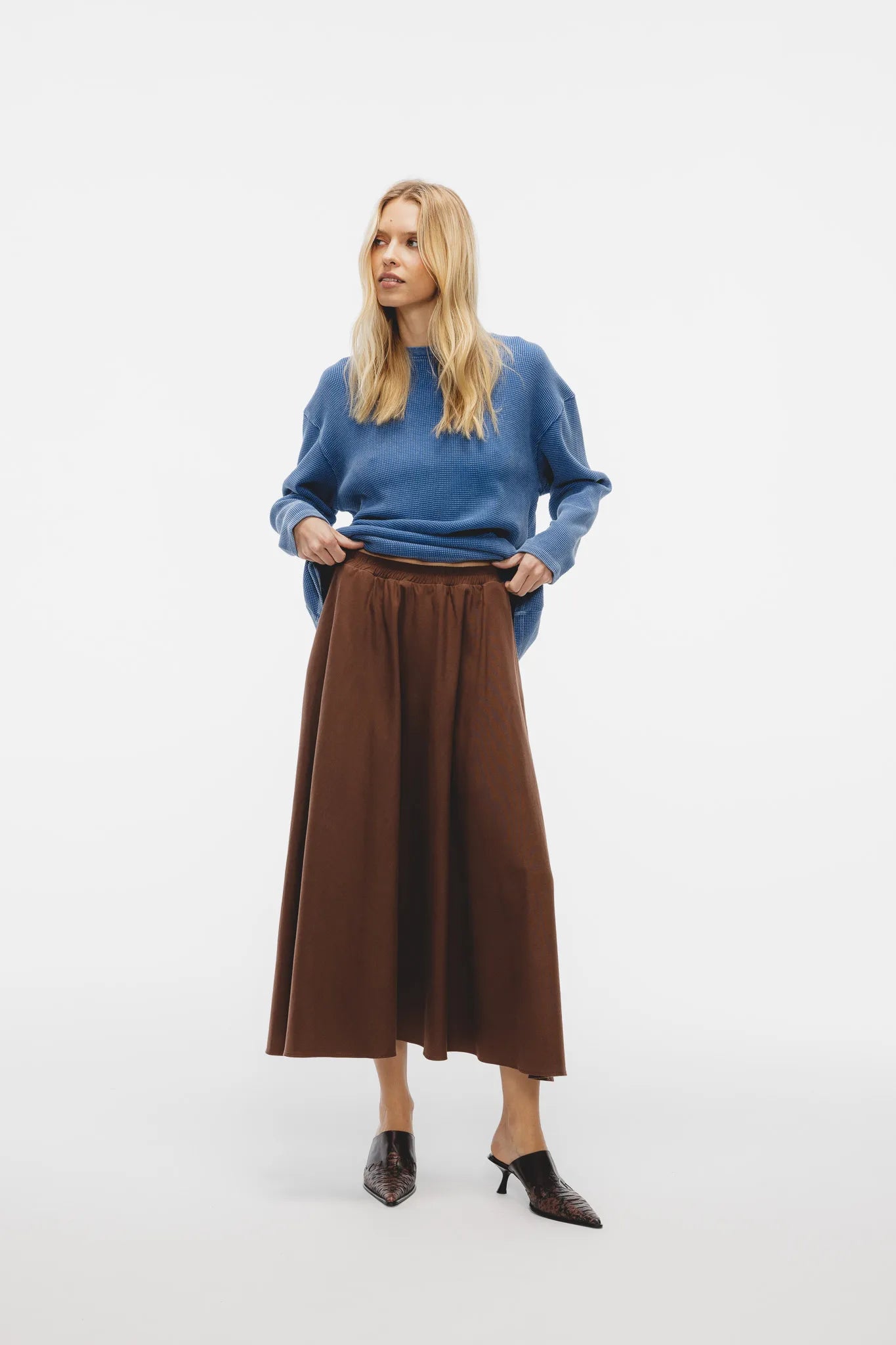 Spódnica Bogdała Brązowy