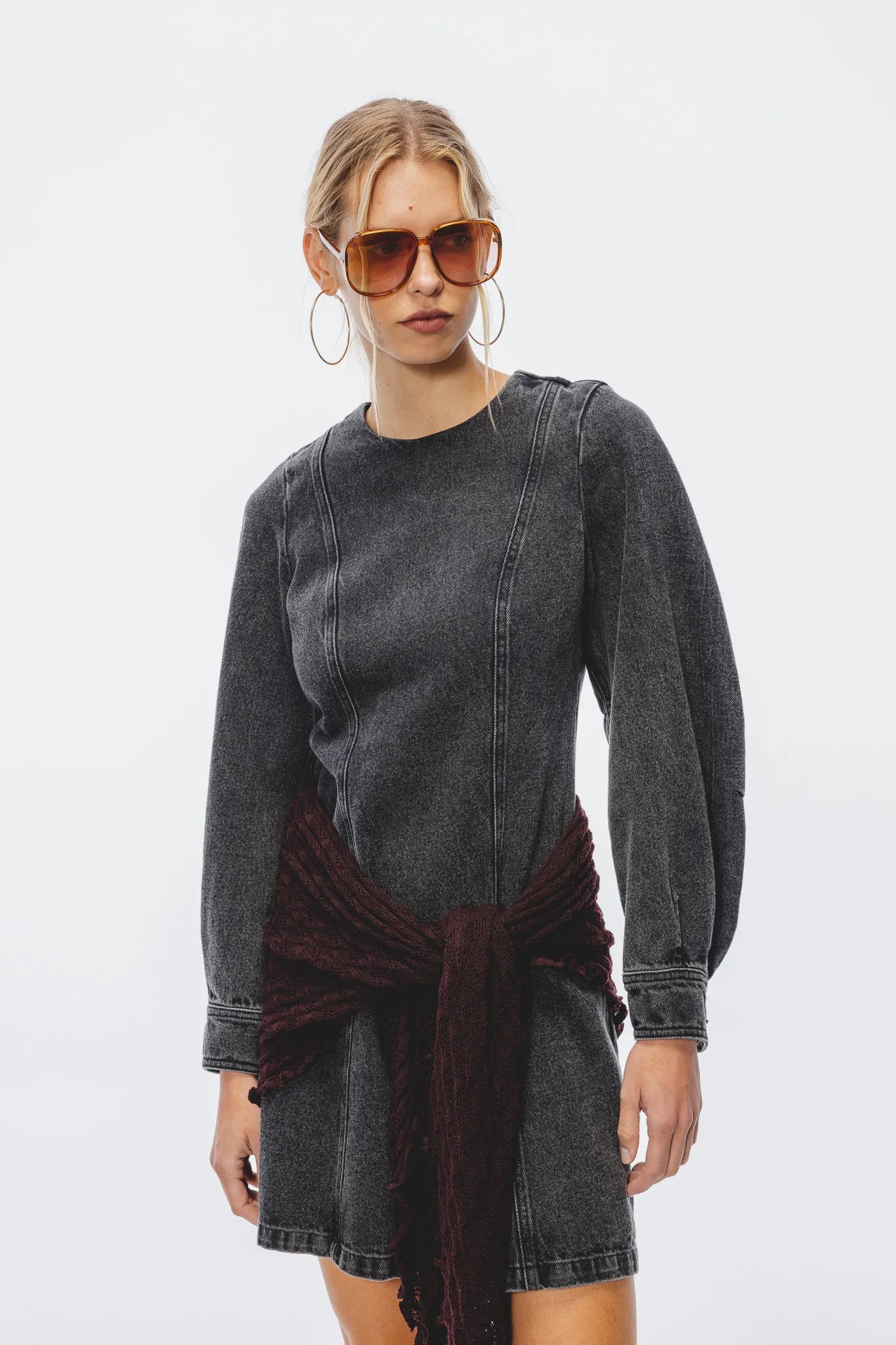 Chusta Kumi Ciemny Czekoladowy