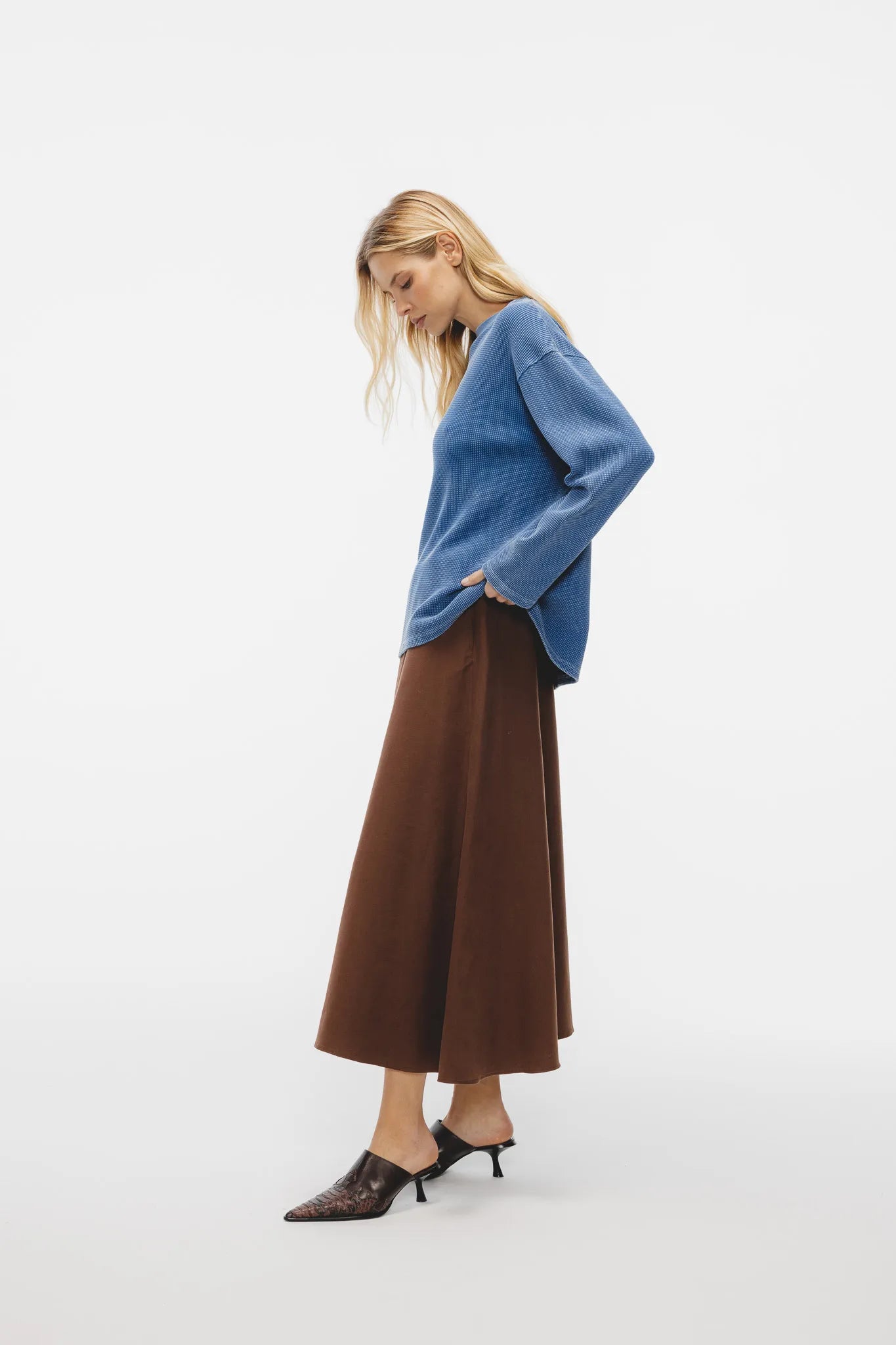 Spódnica Bogdała Brązowy