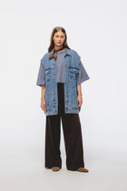 Kamizelka Ariel Niebieski