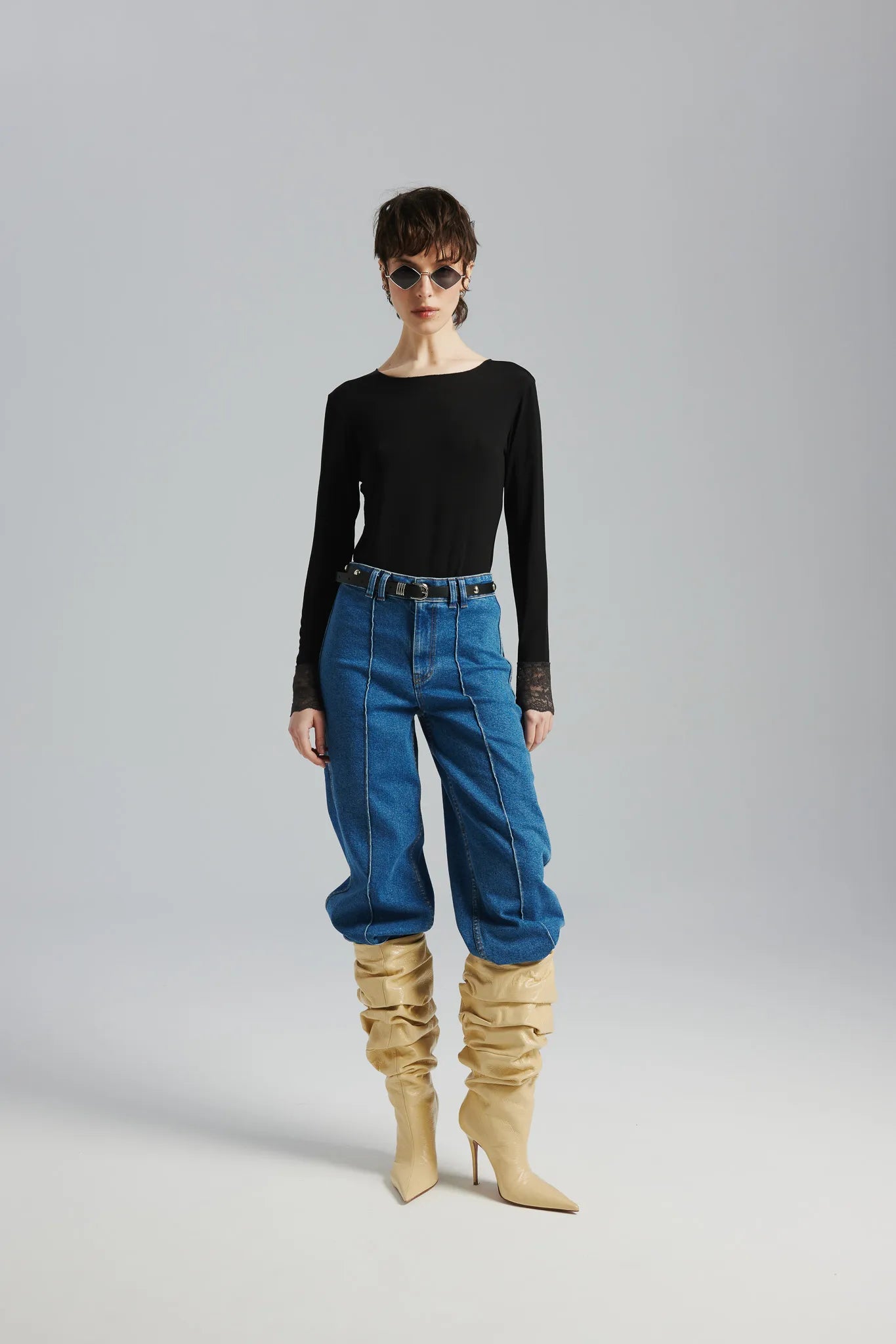 Longsleeve Karmena Czarny