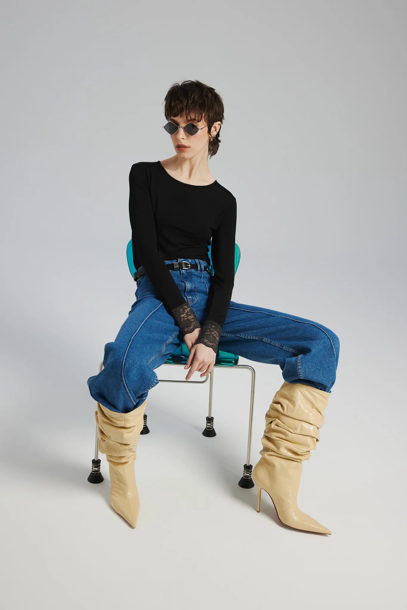 Longsleeve Karmena Czarny