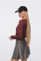 Spódniczka Lora Stalowy Szary