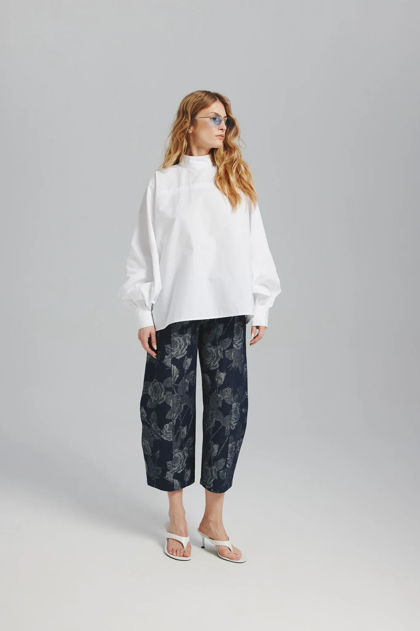 Spodnie Nia Ciemny Granatowy