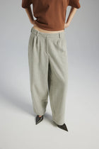 Spodnie Ambrozja Szary-Multikolor