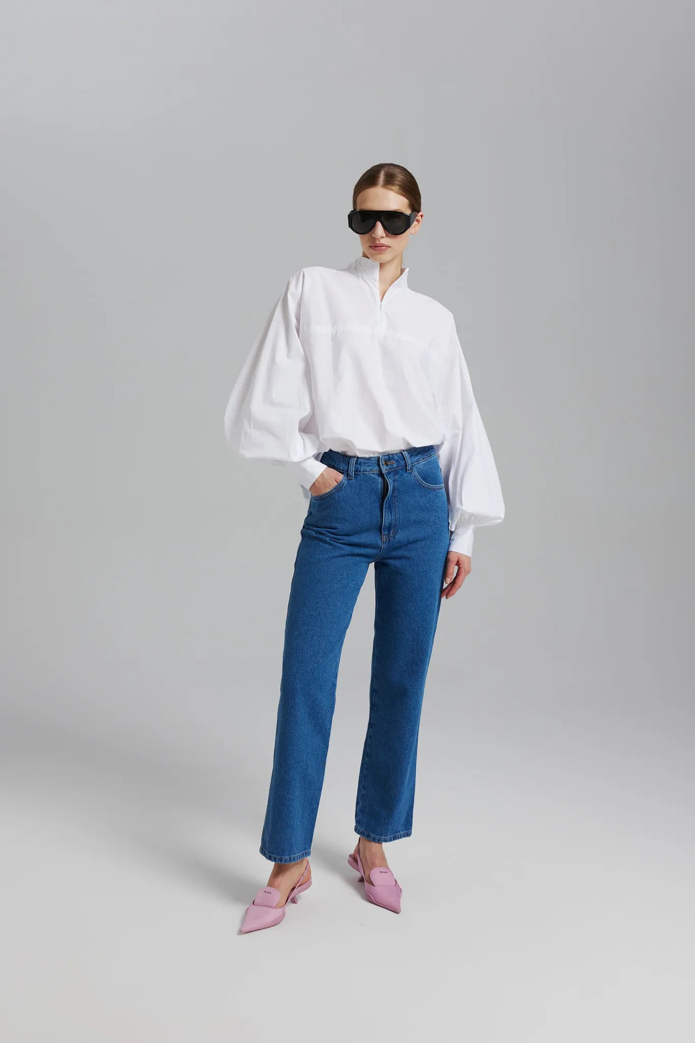 Spodnie Sali Ciemny Niebieski