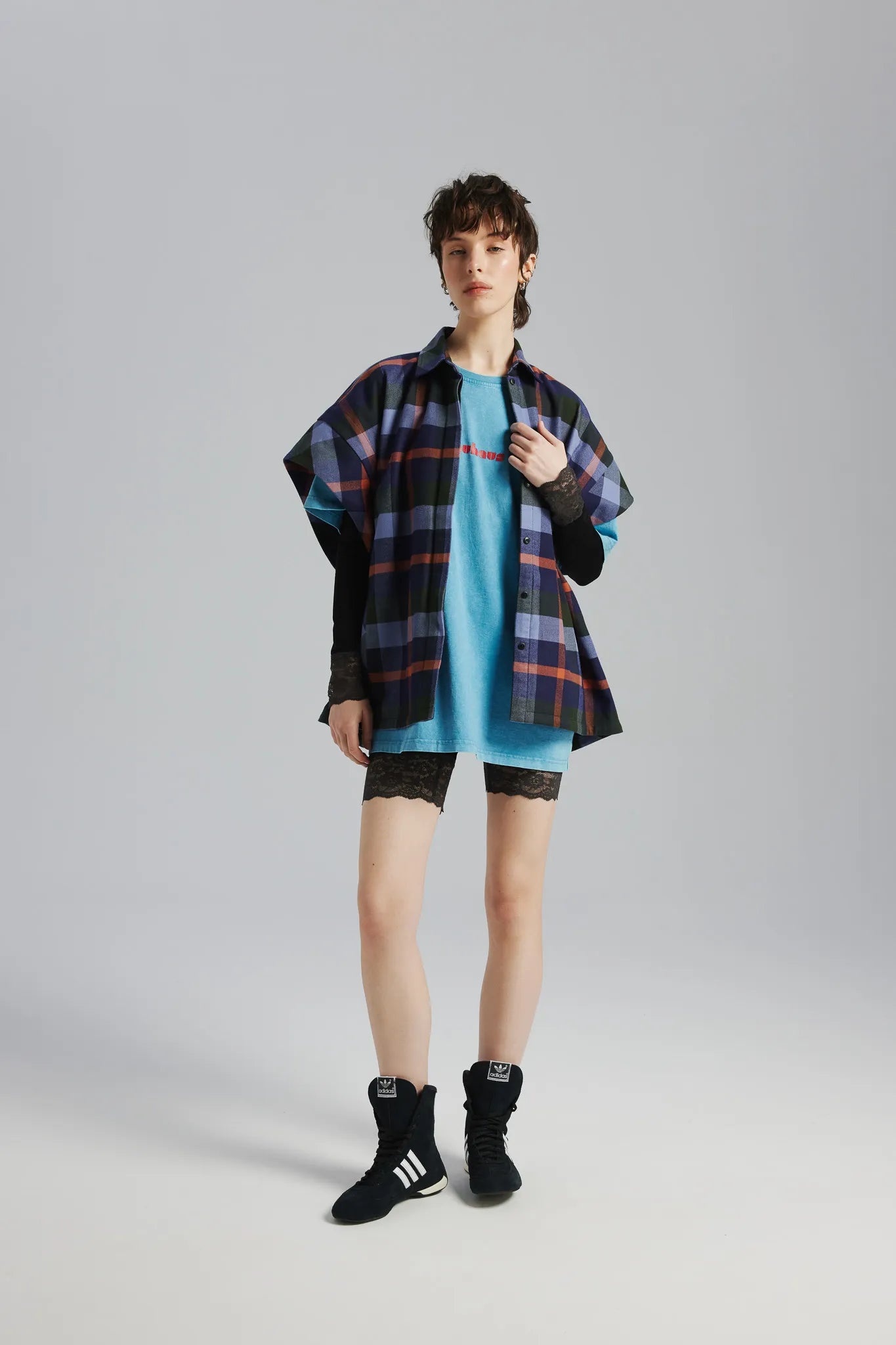 Koszula Aleksandra Granat-Multikolor