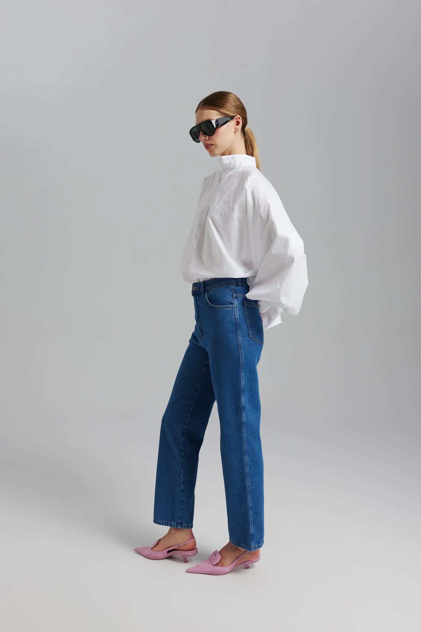 Spodnie Sali Ciemny Niebieski