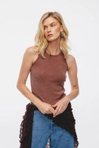 Top Aya Vintage Sprany Cynamonowy