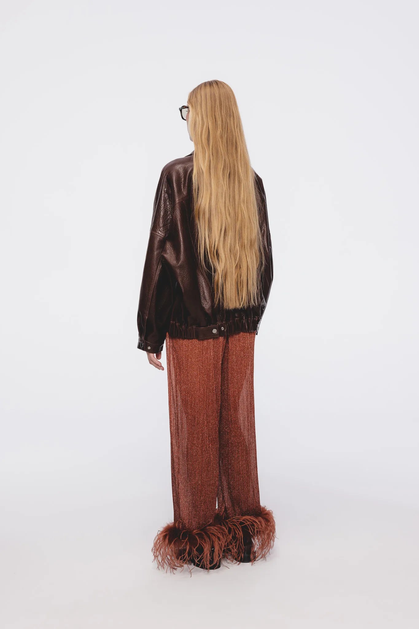 Spodnie Freda Ceglasty