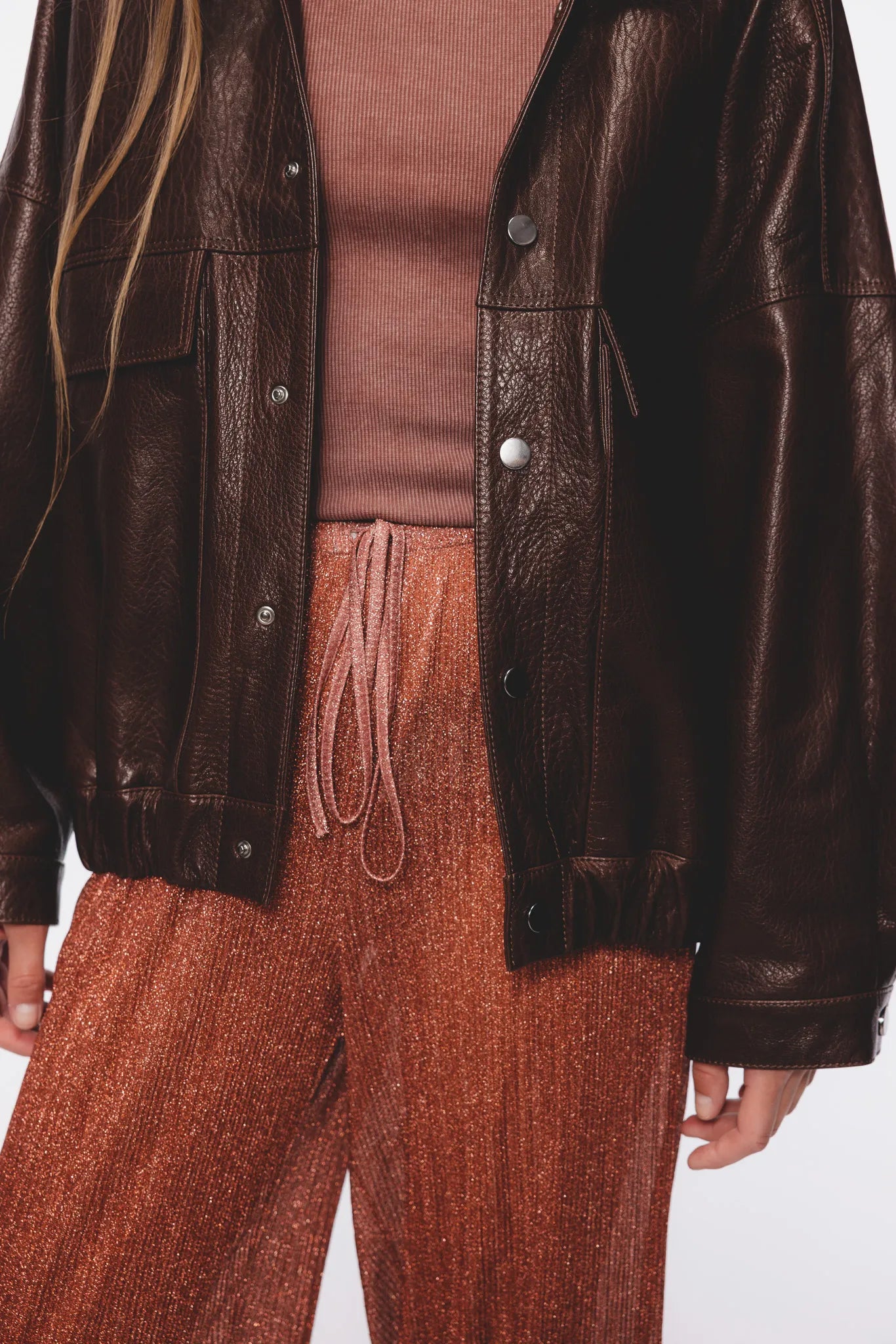 Spodnie Freda Ceglasty