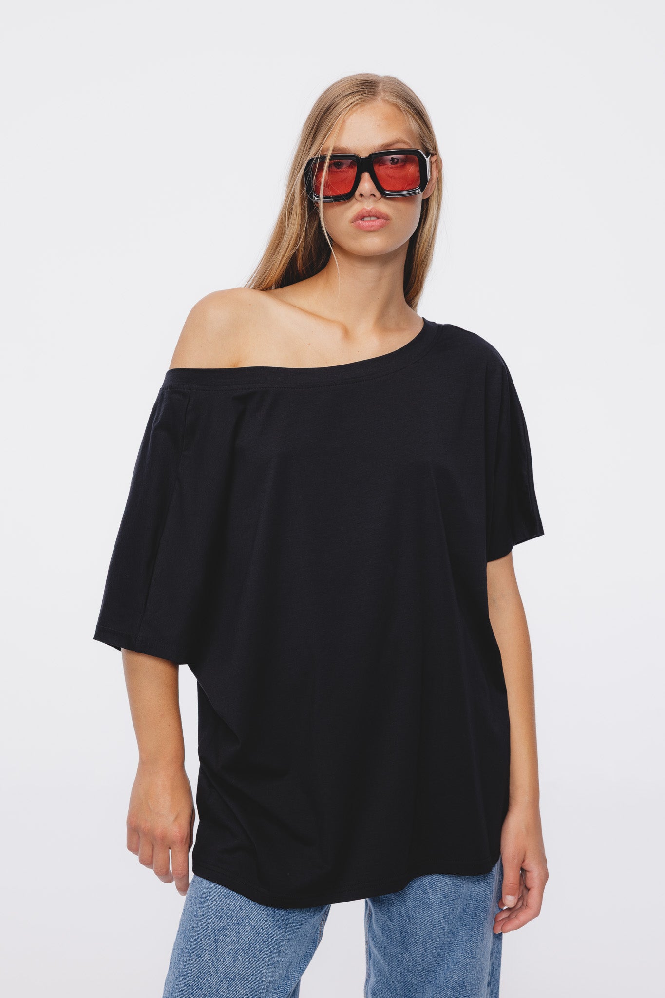 T-shirt Werka Głęboki Czarny