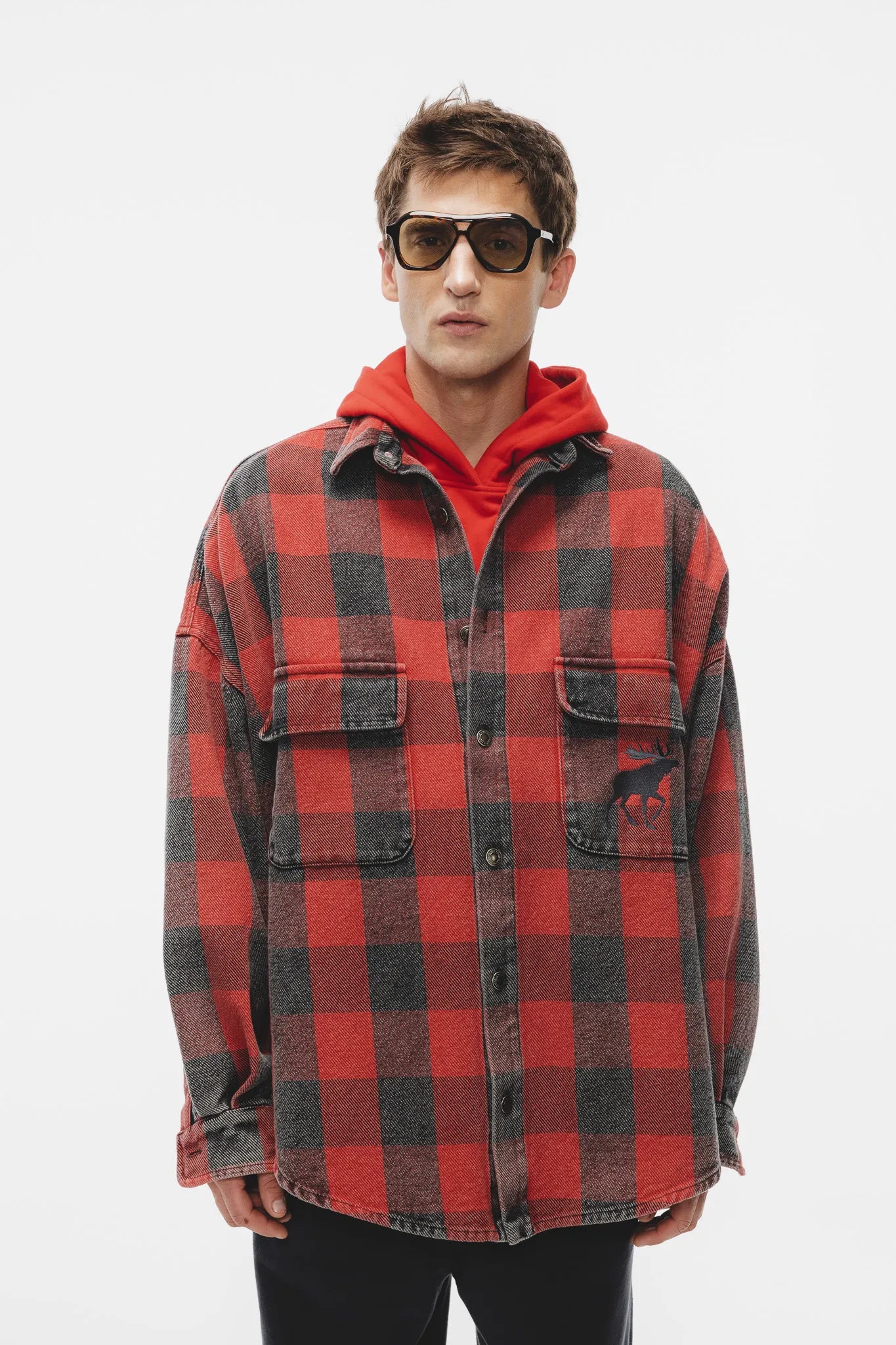 Katana Elfi Haft Czerwony-Szary