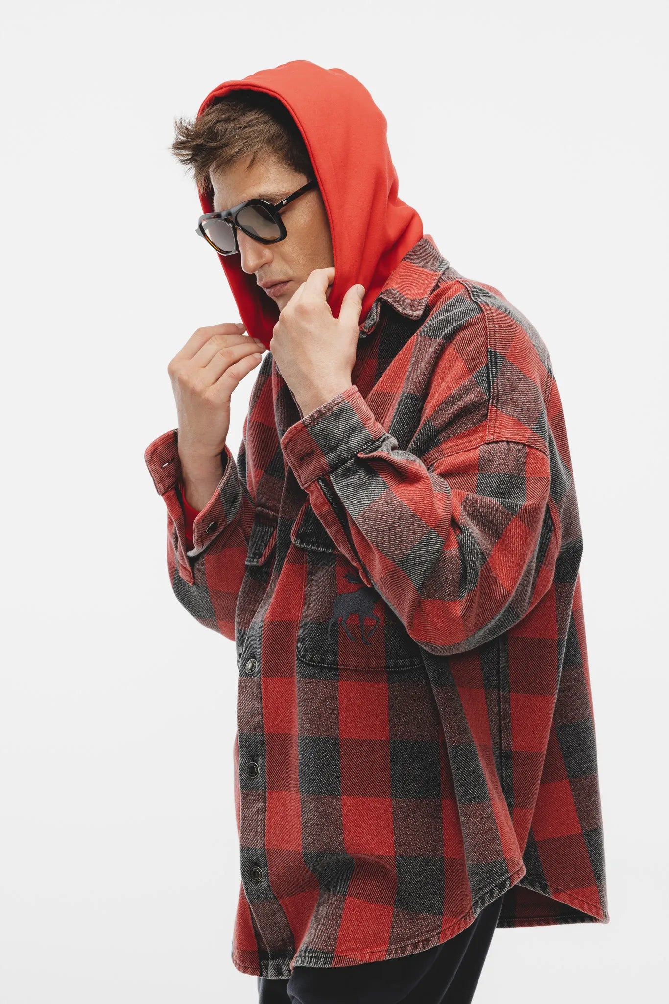 Katana Elfi Haft Czerwony-Szary