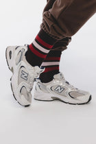 Skarpety Aleksa Brązowy-Granatowy 2-pack