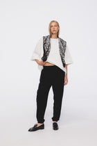 Spodnie Unisex Głęboki Czarny