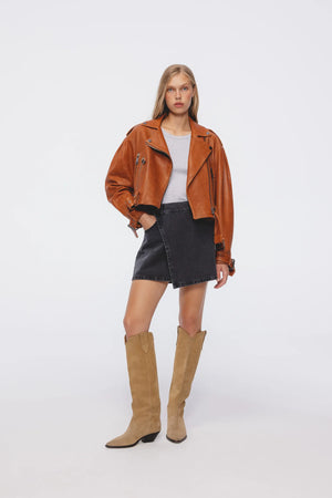 Spódnica Elena Denim Szary